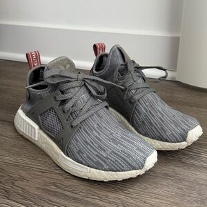 Adidas NMD XR1 Gray with Light Pink Accents
